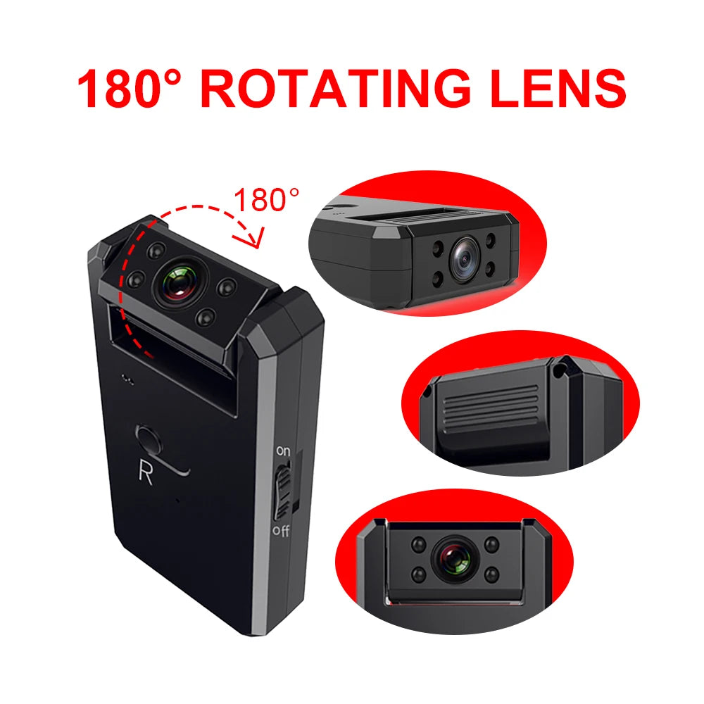 WD6迷你攝影機WiFi 1080P高畫質無線IP微型攝影機遠端監控器微型錄影機移動偵測夜視迷你攝影機
