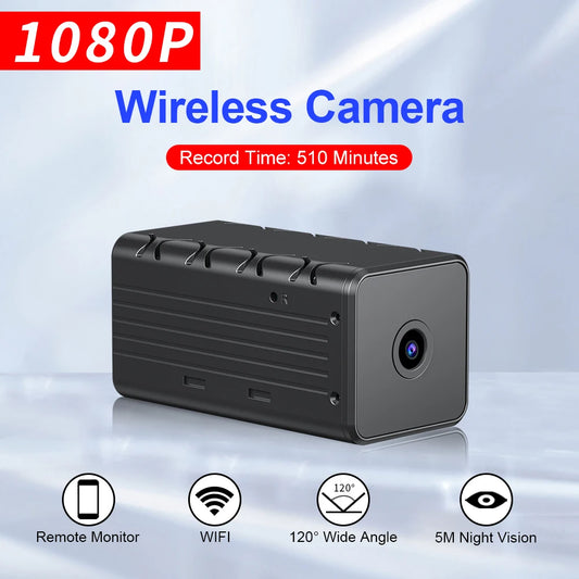 WD9 迷你 WiFi 攝影機 1080P 高畫質無線遠端監視器 微型網路攝影機 錄影機 室內微型攝影機
